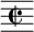  << \relative { \omit Staff.Clef \override Staff.BarLine.color = #(rgb-color 0.972 0.976 0.98) \override Staff.BarLine.hair-thickness = #8 \time 2/2 \defaultTimeSignature \set Timing.measureLength = #(ly:make-moment 1/8) s8 \bar ""} >> 