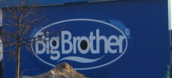 Big Brotherlogo op het Sloveense Big Brotherhuis.