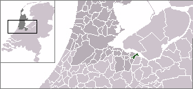 Location of Blaricum