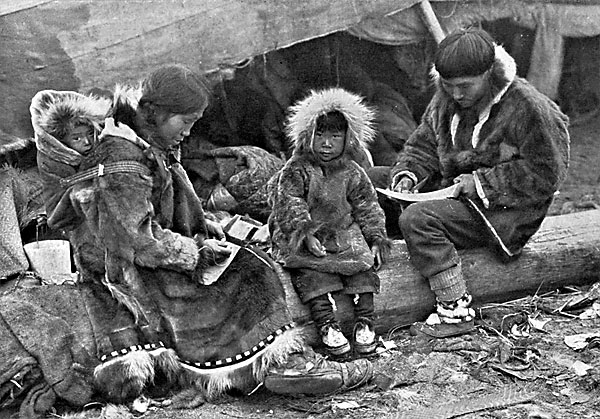 Alaskako inuit batzuk, 1906an