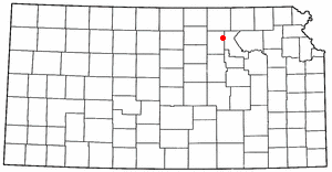 Location of Green, Kansas