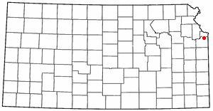 Location of Shawnee, Kansas