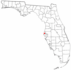 Location of Clearwater, Florida