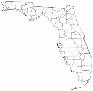 Location of Tierra Verde, Florida