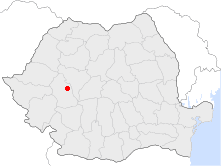 Location of Geoagiu