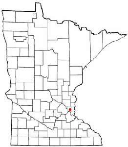 Location of Maplewood, Minnesota