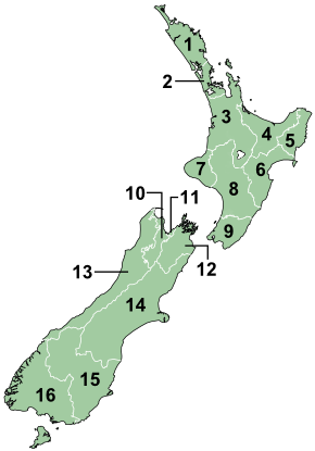 Regions of New Zealand