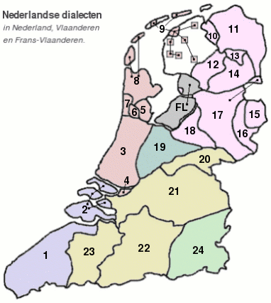 Nedderlannsche Dialekten