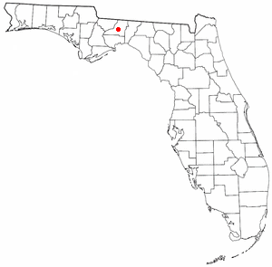 Location of Tallahassee, Florida