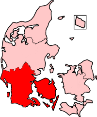 Regio Syddanmark in Denmark