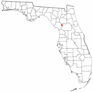 Location of East Williston, Florida