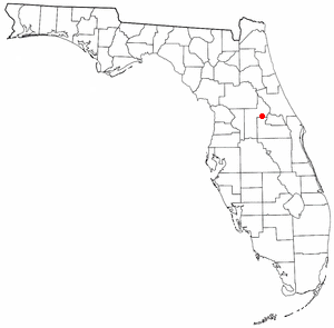 Location of Mount Plymouth, Florida