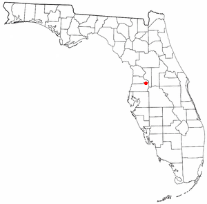 Location of Lacoochee, Florida