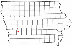 Location of Atlantic, Iowa