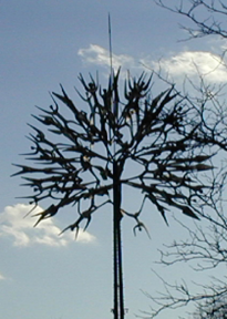 The People Tree statue, by Pierre du Fayet, which was dedicated on June 21, 1967.[1]