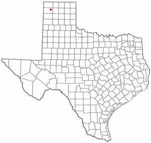 Location of Hartley, Texas