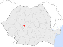 Location of Galeş