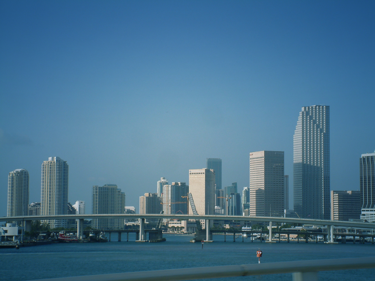 Aerial view of Miami