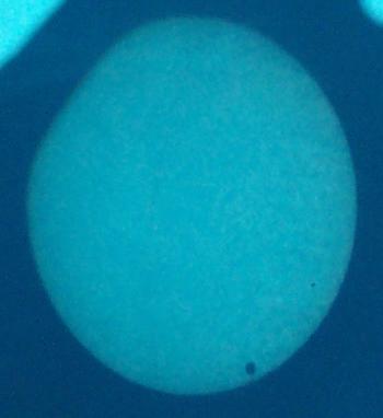 Venus's 2004 transit across the Sun