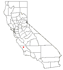 Location of Paso Robles, California