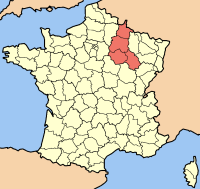 Posiziun del Champagne-Ardenne