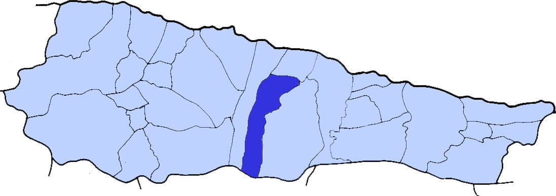 Localización de Porrua en el Concejo de Llanes