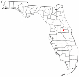 Location of Orlando, Florida