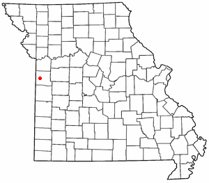 Location of Lake Annette, Missouri