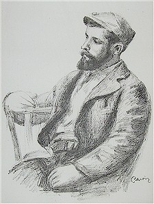 Portrét Louise Valtata, Auguste Renoir, litografie