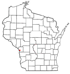 Location of La Crosse, Wisconsin