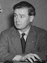 Gwynfor Evans BBC:n radioväittelyssä 1951.