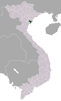 Location of Nam Định Province