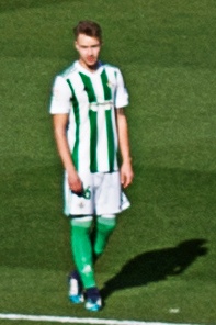 Morón in 2018 als speler van Real Betis