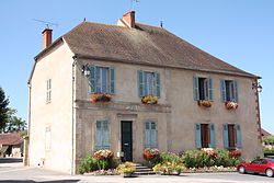 Skyline of Saint-Menoux