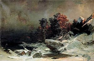 Tarde de invierno en Finlandia (1866)