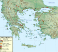 First Mithridatic War (89-85 BC) in 85 BC.