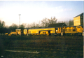 A picture of Amey Plc balast/track tamper train at Duddeston station my self and release it for use in the public domain.