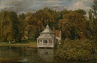 John Constable, The Quarters behind Alresford Hall, 1816