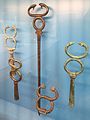 Ancient Greek herald's staffs (kerykeia), Greece, southern Italy, 5th century BC. Museum für Kunst und Gewerbe