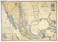 Image 25"Mapa de los Estados Unidos de Méjico by John Distrunell, the 1847 map used during the negotiations of the Treaty of Guadalupe Hidalgo ending the Mexican–American War. (from History of cartography)