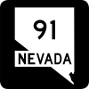 Nevada SR 91 shield