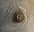 Olympus Mons su Marte come apparve alla Missione Viking 1 nel 1978