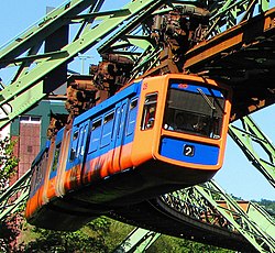 Wuppertal Suspension Railway in 2010