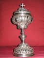 Silver Baroque Ciborium, Church of St Peter, Ayerbe, 18th century