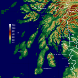 Argyll e Bute – Mappa