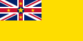 Drapeau de Niue (État en libre-association avec la Nouvelle-Zélande)