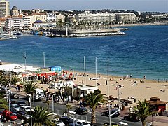 Fréjus-Plage, boulevard de la Libération.