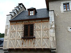 Les colombages de la maison du procureur.