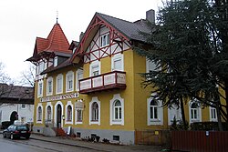 Timber framing house in Krailling