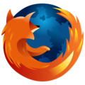 Firefox nabigatzailearen logoa, 2004.